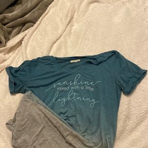 Maurice’s - Short Sleeve Gradient Shirt - Size XS (Runs BIG, it’s Medium)